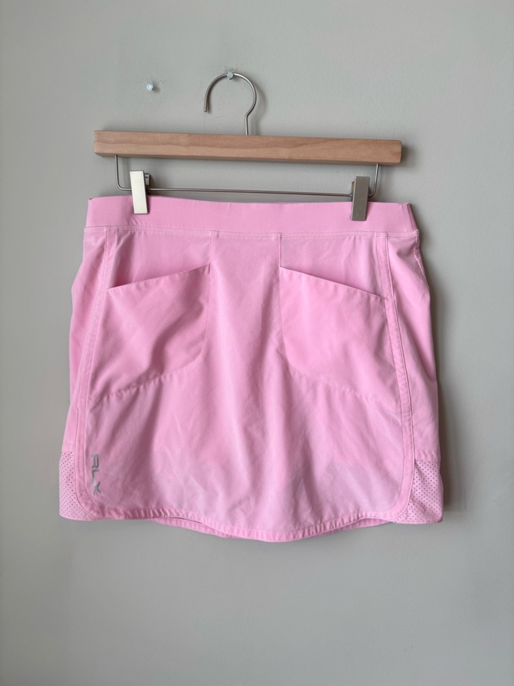RLX Ralph Lauren Pink Athletic Skort Tennis Golf Built In Shorts Size S